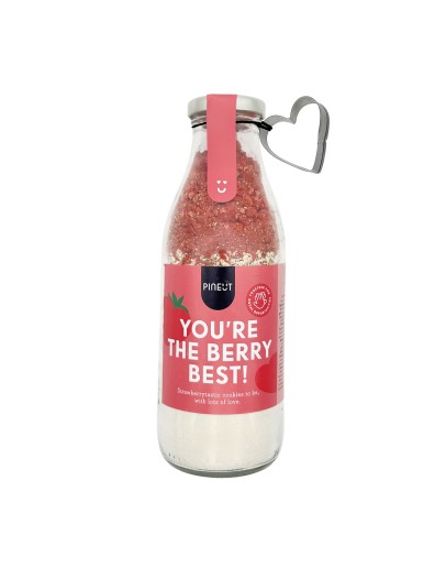 PINEUT - Cookies | bottle | The Berry Best Strawberry cookies